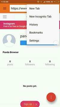 Panda Browser screenshot 3