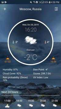Live Weather App - Clock Widget for Android screenshot 2