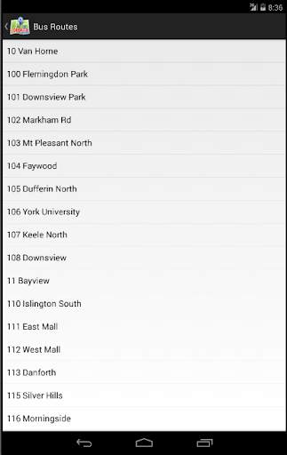 Toronto Bus/Subway (Offline) screenshot 9