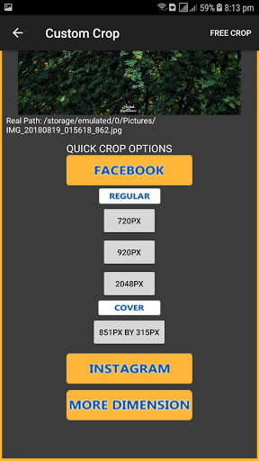 Photo Resizer HD screenshot 4