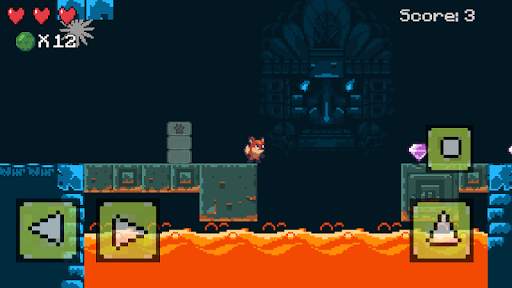 Fantasy Fox - 2D Pixel Platform, retro game screenshot 4