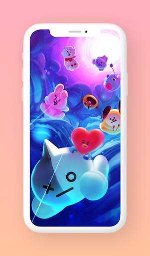 Cute BT21 Wallpaper Full HD 2021 screenshot 1