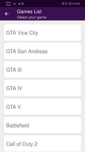 Games Cheat Codes screenshot 3