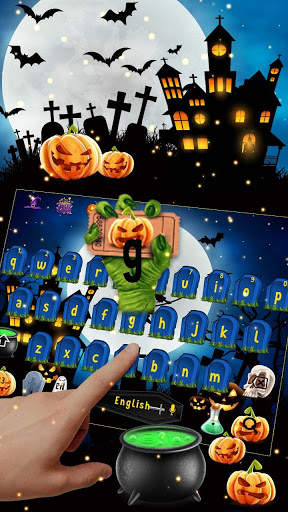 Halloween Smiley Keyboard screenshot 2