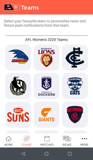AFLW Official App screenshot 4