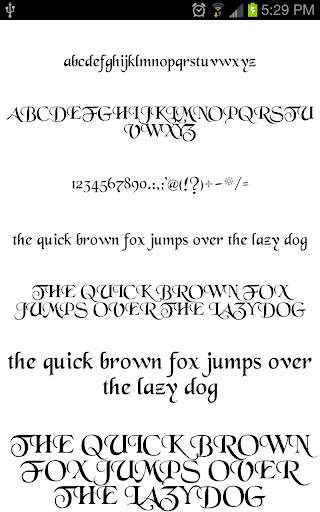 Goth Fonts Message Maker screenshot 3