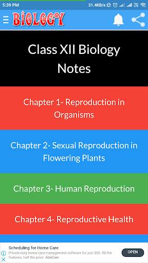 Class 12 Biology Notes screenshot 3