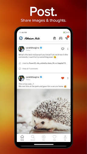 Atheism Hub - Social Media App No God Atheist screenshot 3