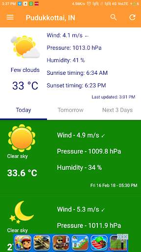 Indian Weather Local Weather Forecast All City screenshot 7