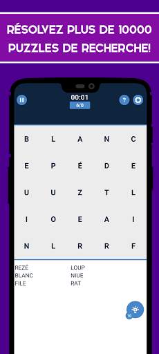 Mots mêlés - Jeux de mots gratuits screenshot 4