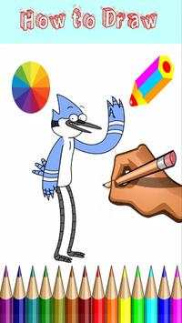 How To Draw : regular show screenshot 2