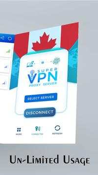Canada VPN Master - Free Unlimited VPN Proxy скриншот 3