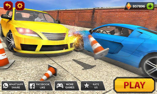 Car Parking Jam Driving Test screenshot 5