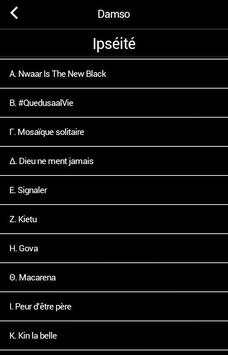 Damso Paroles screenshot 3