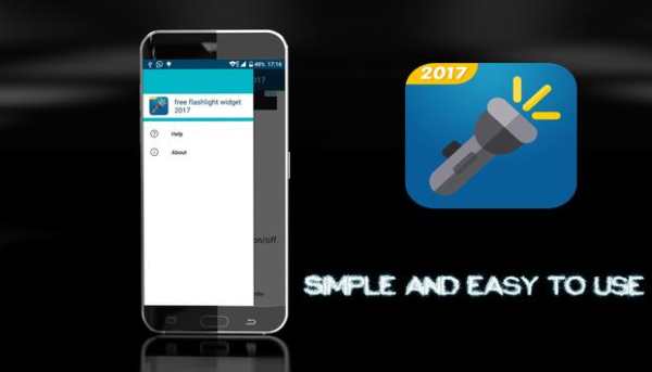 free flashlight widget 2017 screenshot 3