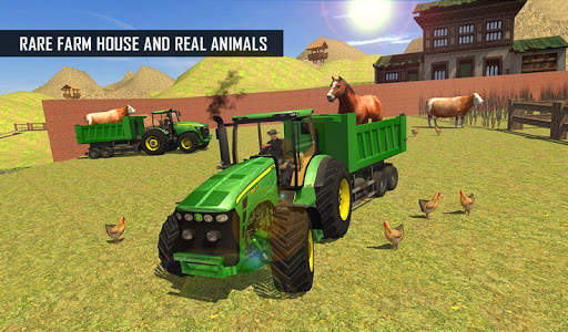 Real Offroad Farm Tractor Driving : Driving Game screenshot 16