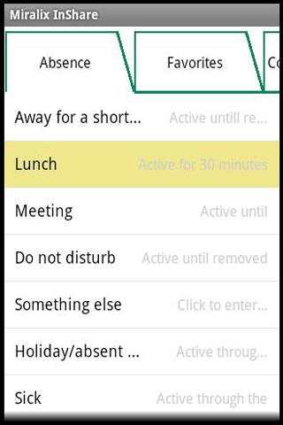 Miralix InShare screenshot 1