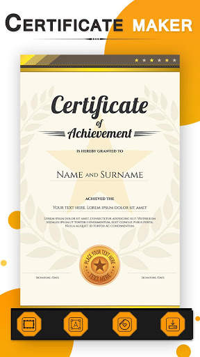 Certificate Maker: Templates and Design Ideas screenshot 2