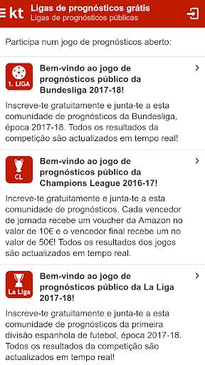 Kicktipp - O aplicativo de bolão Brasileirão screenshot 2