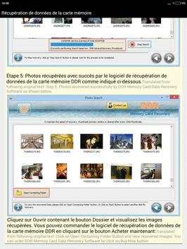 Récupération de données de la carte mémoire Help 15 تصوير الشاشة