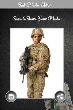 Army Suit Photo Montage screenshot 5