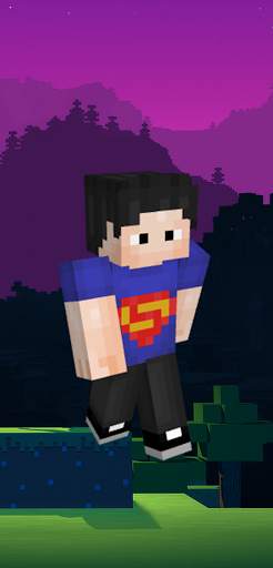 Skin Superman For Minecraft screenshot 4