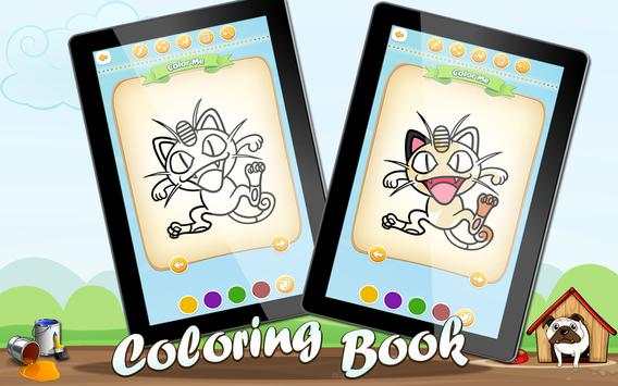 Coloring Pokemons screenshot 4