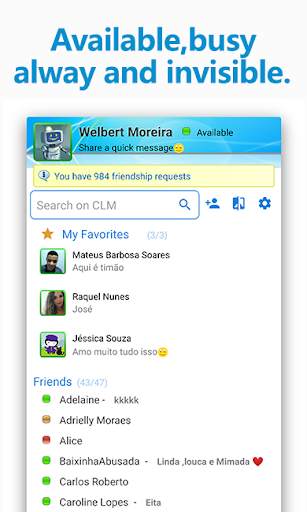 CLM - Chat Live Messenger screenshot 3