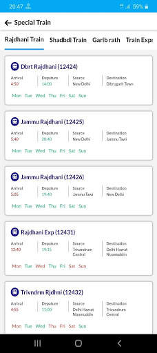 Indian Railway - Live Train, IRCTC & PNR Status screenshot 4