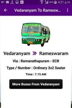 Vedaranyam Bus Info screenshot 6