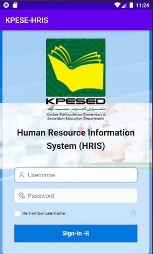 KPESE-HRIS screenshot 2