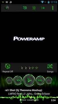 Poweramp Skin AntraX 1 تصوير الشاشة