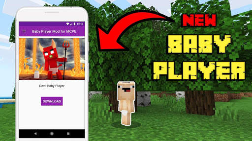Baby Player Mod pour MCPE. screenshot 2