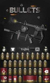 Bullets Keyboard Theme & Emoji screenshot 2
