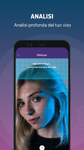 DNAlyzer - Test AI gradiente di ascendenza del DNA screenshot 1