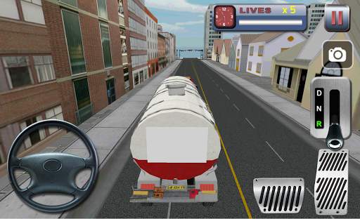 Oil Truck Transporter 3D screenshot 3