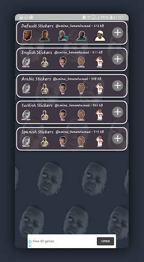 Grand M Stickers Whatsapp screenshot 3