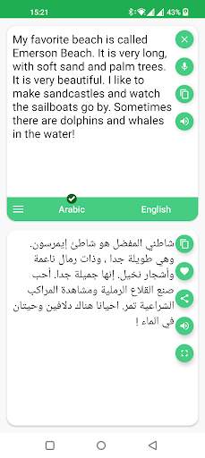 Arabic - English Translator screenshot 2