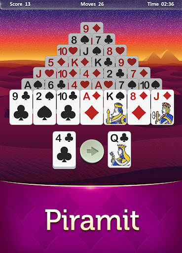 Magic Solitaire - Tek Taş HD, Kağıt Oyunları screenshot 6
