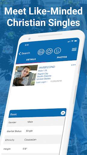 Christian Dating Chat App RU скриншот 4