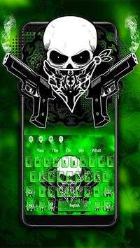 Gun Ghost Skull Keyboard screenshot 1