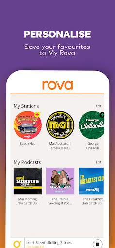 rova - music,NZ radio,podcasts screenshot 4