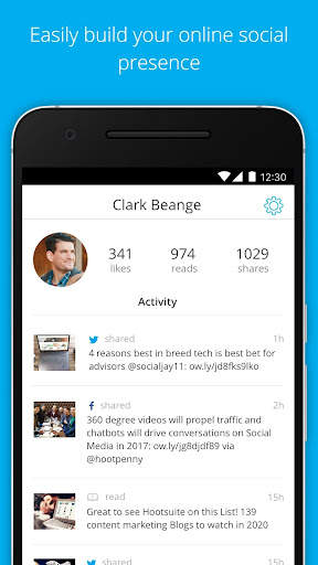 Hootsuite Amplify screenshot 4