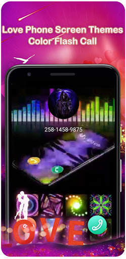 Color Flash Theme-Call Screen & ringtones screenshot 3
