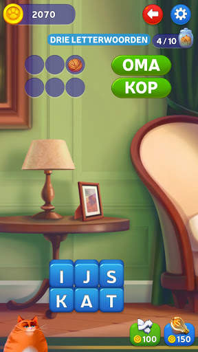 🔥Kitty Scramble: Woord Stapels screenshot 5