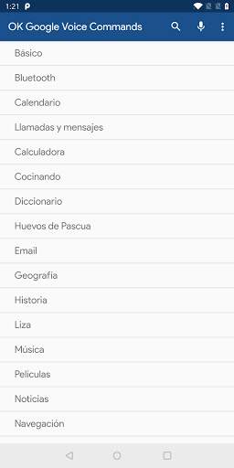 Ok Google Voice Commannds screenshot 2