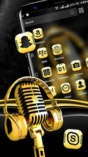 Gilt Music Launcher Theme screenshot 3