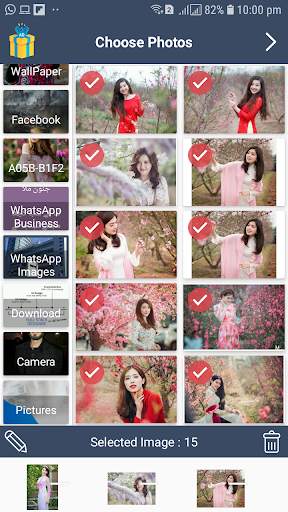 Photo video maker With Music:Photo Slideshow screenshot 1