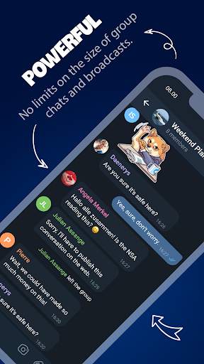 Tele Messenger Chats & Calls Free screenshot 7
