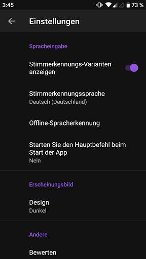 Sprachsuche - Schnelle Sprachsuche und Assistent screenshot 4